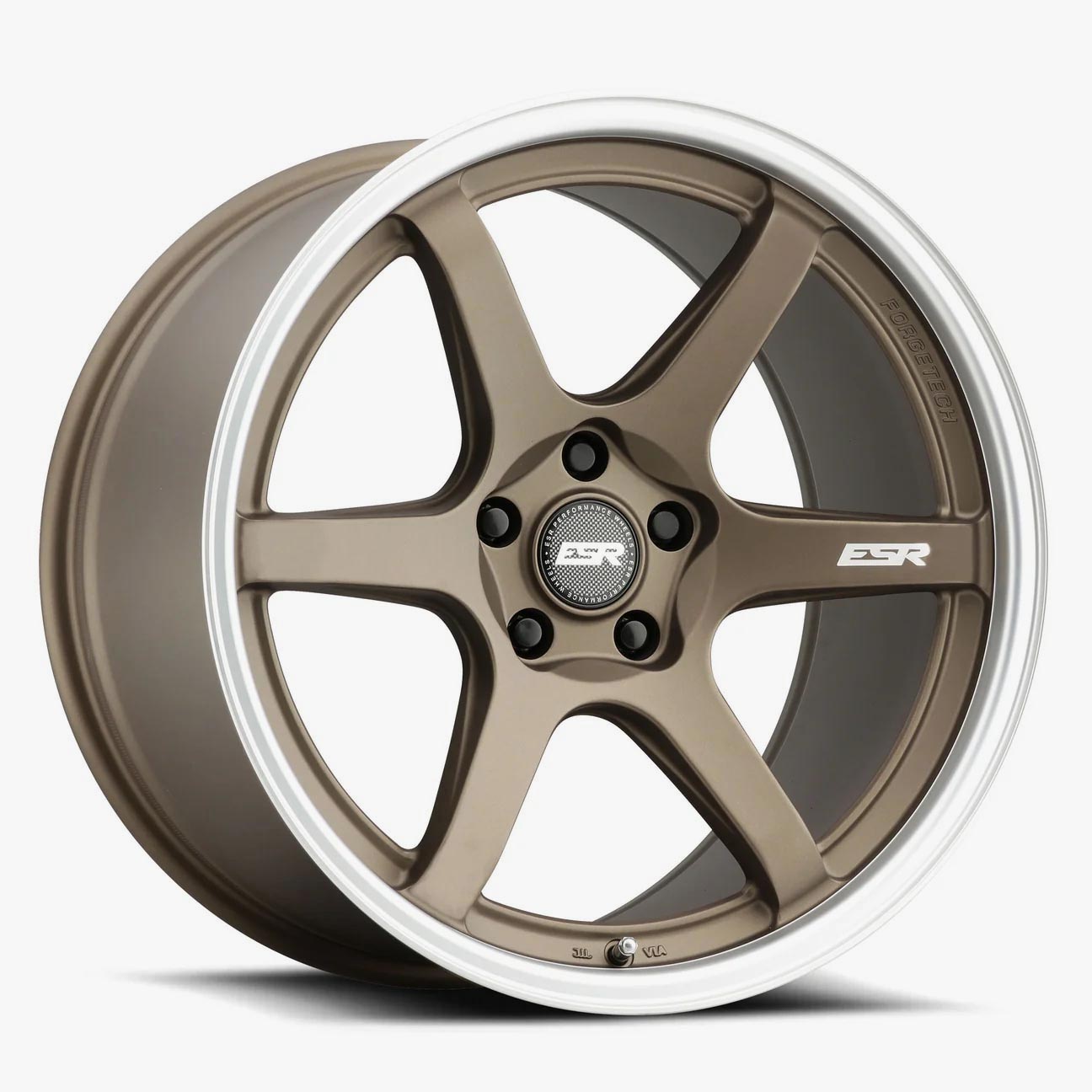 Esr Wheels Apx6 Matte Bronze 19x8.5 (+30) 5x108 (Custom Drill)