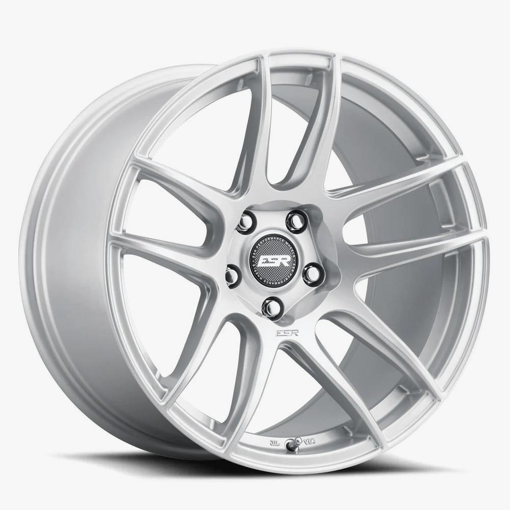 Esr Wheels Cs8 Hyper Silver 19x9.5 (+22) 5x108 (Custom Drill)