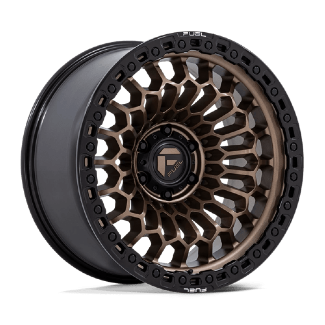 Fuel 1pc Fc870 Sinister Matte Bronze W/ Matte Black Lip 20x9 (+1) 6x139.7