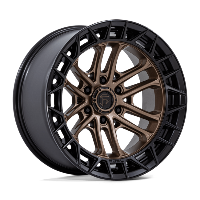 Fuel 1pc Fc874 Celsius Matte Bronze W/ Matte Black Lip 20x9 (+1) 6x139.7