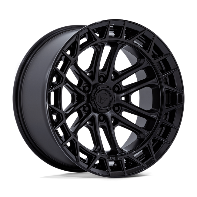 Fuel 1pc Fc874 Celsius Matte Black W/ Gloss Black Lip 20x9 (+20) 6x135