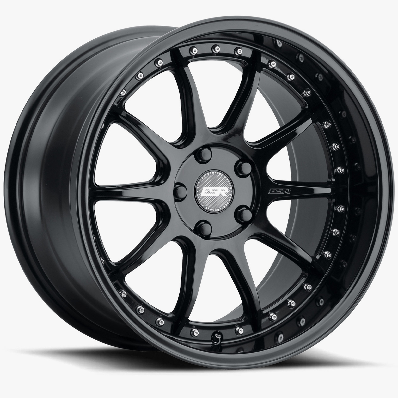 Esr Wheels Cs12 Gloss Black 18x10.5 (+22) BLANK