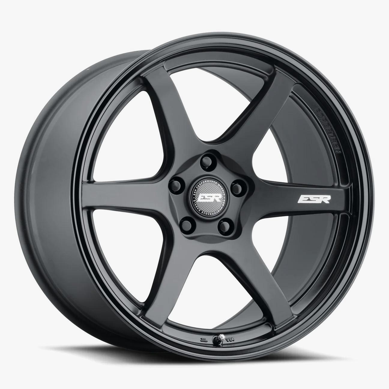 Esr Wheels Apx6 Matte Black 18x9.5 (+35) 5x110 (Custom Drill)