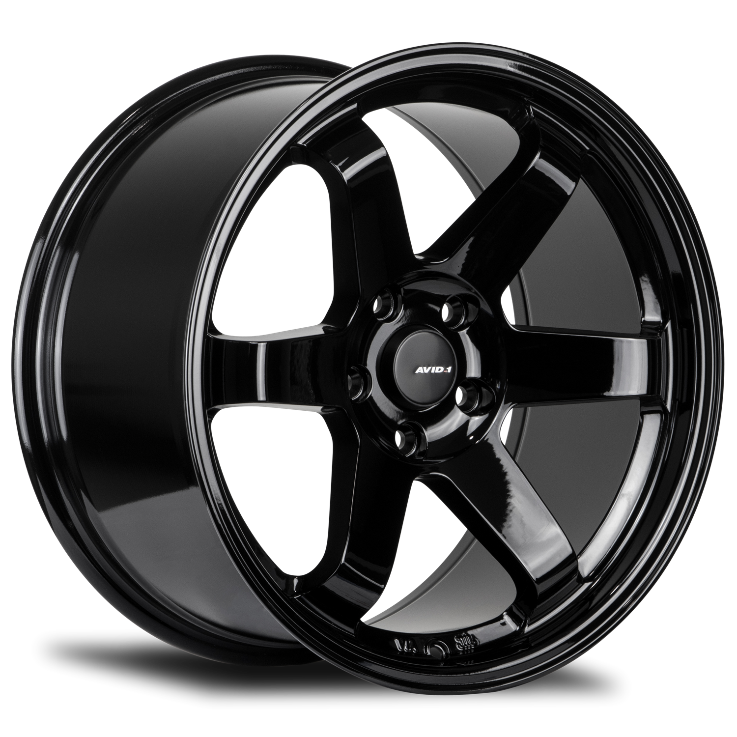 Avid.1 AV06 Gloss Black 17X8 (+35)5x100