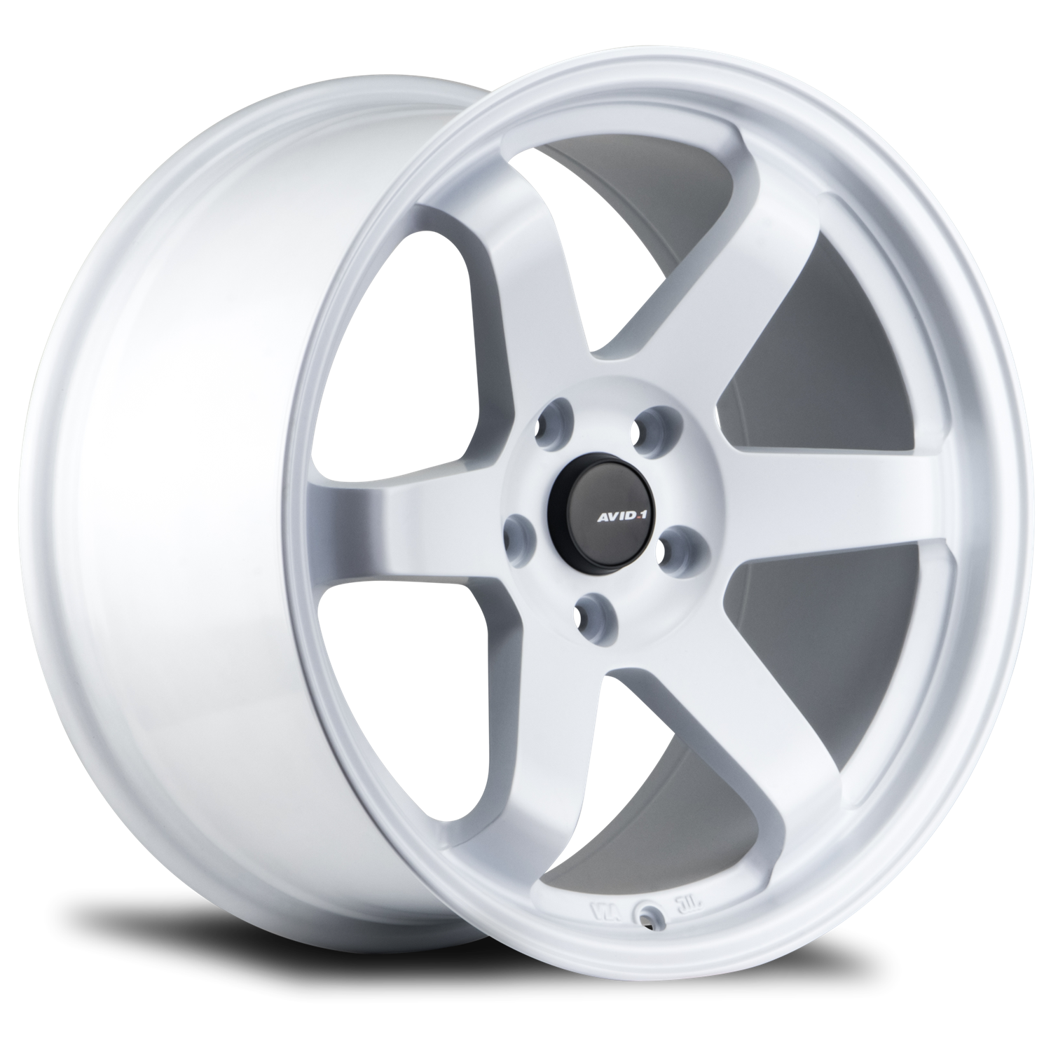 Avid.1 AV06 Matte White 18X8.5 (+35)5x100