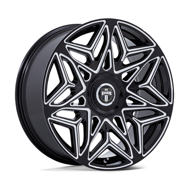 Dub 1pc Dc274 Anomaly Gloss Black Milled 24x10 (+15) Blank