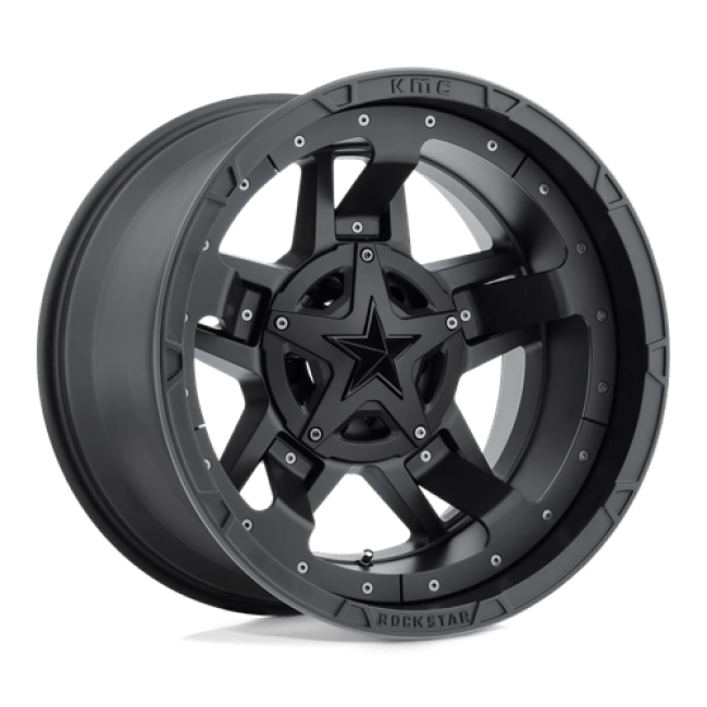 Xd Xd827 Rockstar Iii Matte Black 18x9 (+0) 5x114.3/5x127