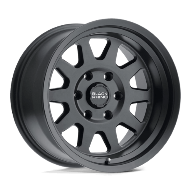 Black Rhino Hard Alloys Stadium Matte Black 16x8 (-10) 5x139.7