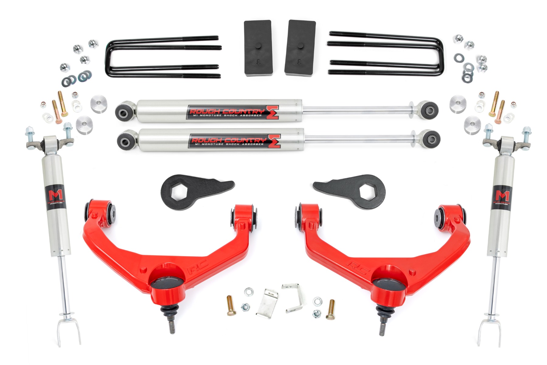 3.5 Inch Lift Kit | M1 | w/ Overloads |  Chevy/GMC 2500HD/3500HD (11-19)