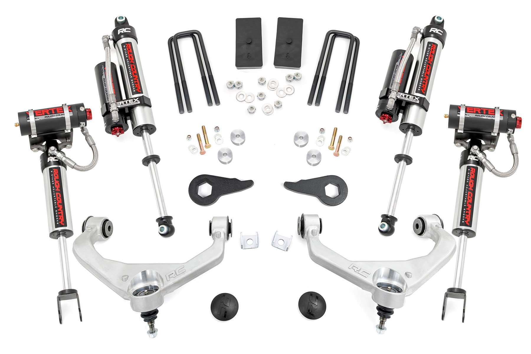 3.5 Inch Lift Kit | Vertex | w/ Overloads | Chevy/GMC 2500HD/3500HD (11-19)
