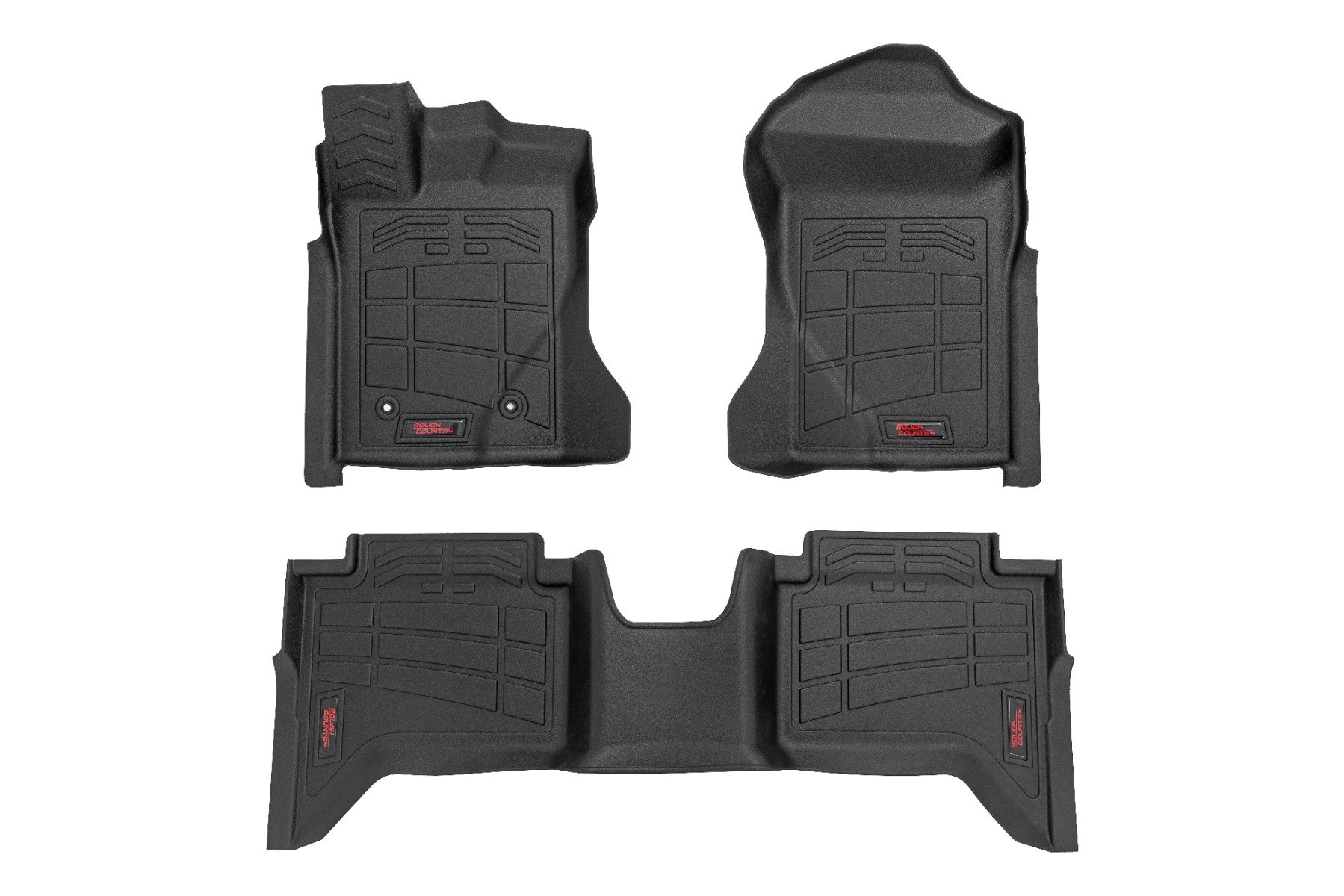 Sure-Fit Floor Mats | Front & Rear | Crew | Ford Ranger 2WD/4WD (2024)