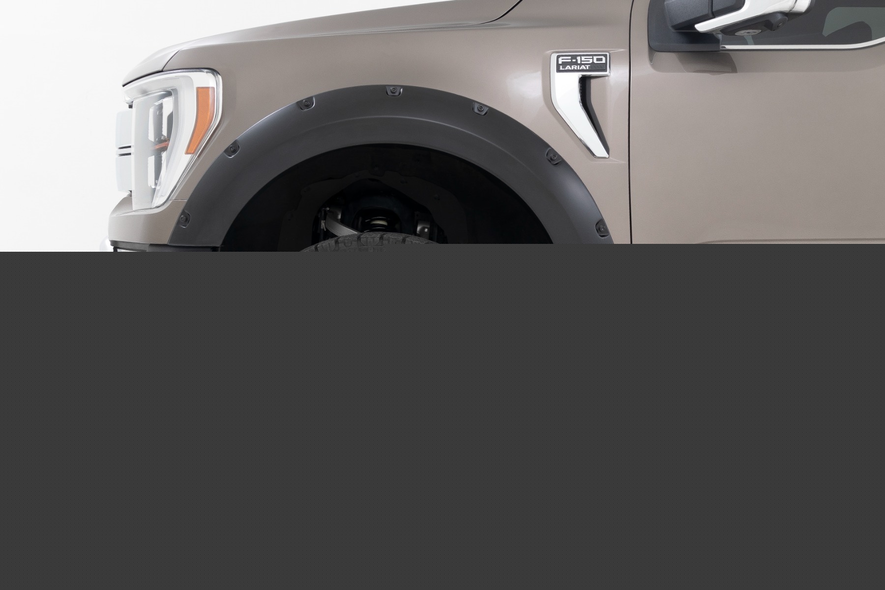 Pocket Fender Flares | DB Shelter Green | Ford F-150 2WD/4WD (2021-2024) - Image 4