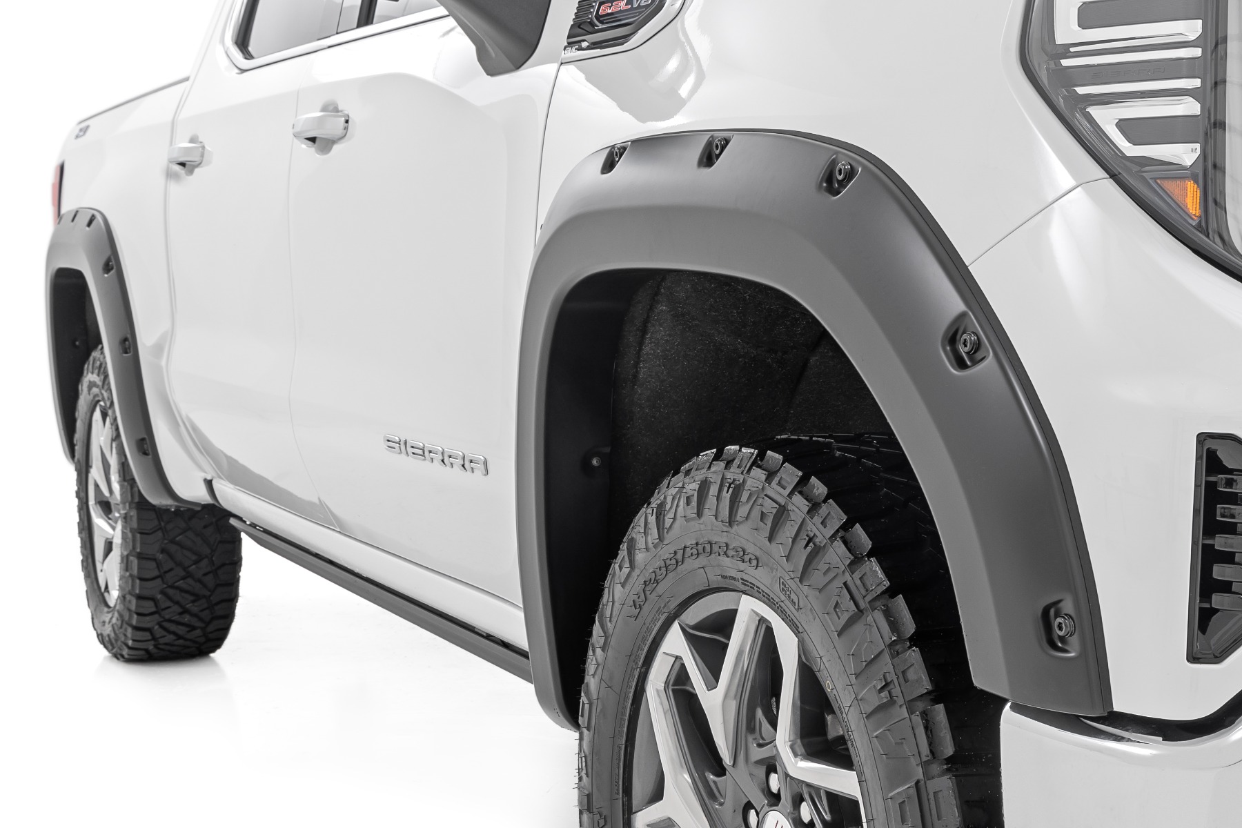 Pocket Fender Flares | GNK Brownstone | GMC Sierra 1500 (19-24) - Image 2