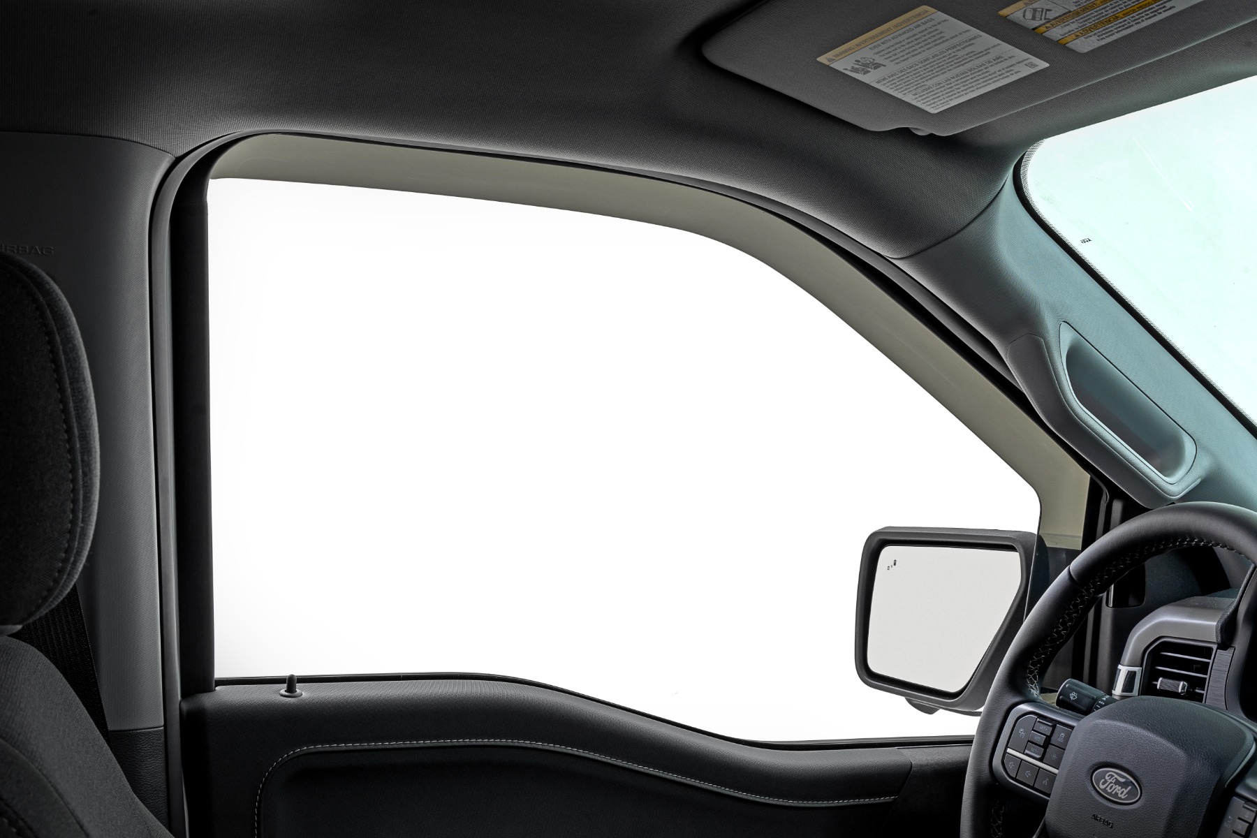 Side Window Deflectors | In Channel Rain Guard | Ford F-150 (15-24) | F-250/F-350 Super Duty (17-24) - Image 4