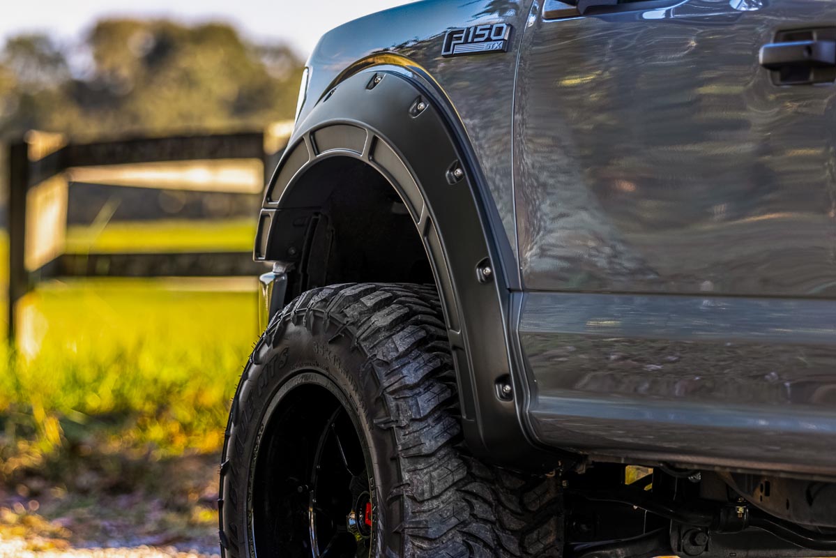 Fender Flares | Defender | E7 Velocity Blue | Ford F-150 2WD/4WD (2015-2020) - Image 4