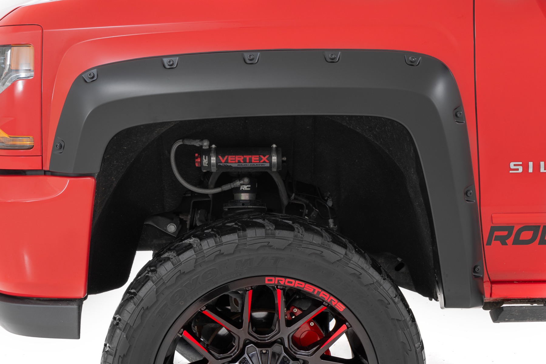 Pocket Fender Flares | 5'9" Bed | GJI Shadow Gray | Chevy Silverado 1500 (14-18 & Classic) - Image 5