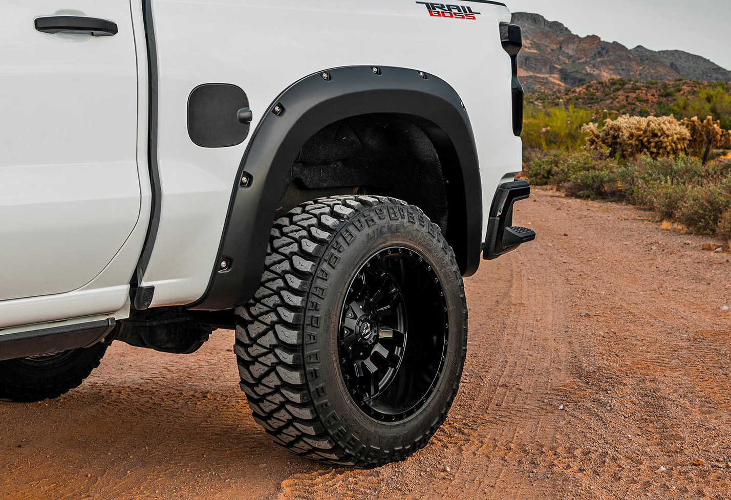 Pocket Fender Flares | G6M Dark Ash | Chevy Silverado 1500 2WD/4WD (2022-2024) - Image 4