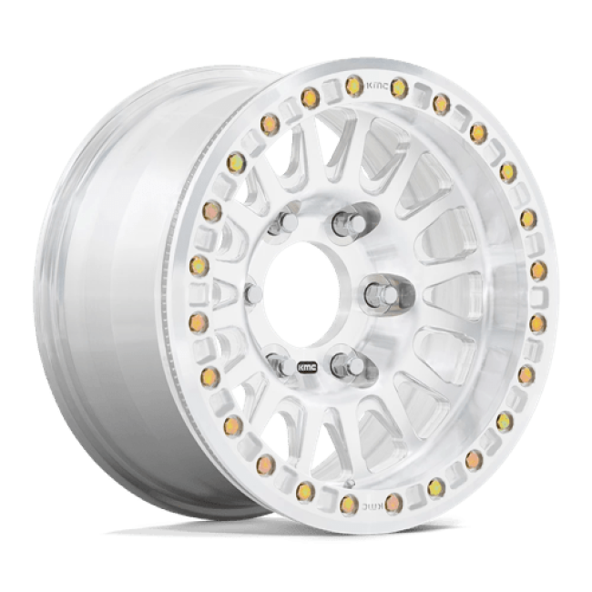 Kmc Km445 Impact Forged Beadlock Raw Machined 17x9 (-12) 6x135