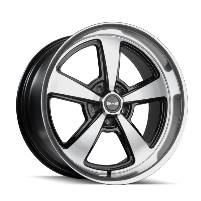 Ridler 652  Black 17x7 5-120.65mm 83.82mm