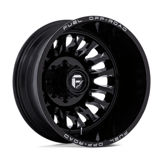 Fuel 1pc D868 Arc Dually Gloss Black Milled 20x8.25 (-201) 8x165.1