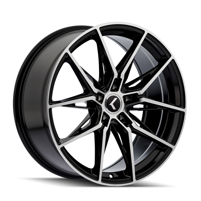 Kraze Evolve KR196 Black Machined 19x8.5 5-114.3mm 73.1mm