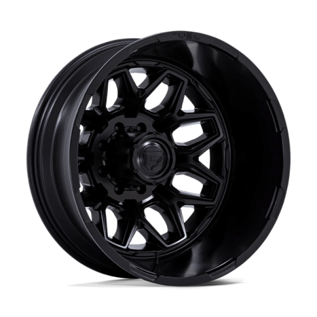 Fuel 1pc D871 Flux Dually Blackout 20x8.25 (-227) 8x165.1