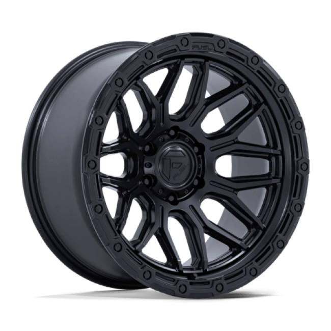 Fuel 1pc Fc881 Surge Matte Black W/ Gloss Black Lip 20x10 (-18) 5x127