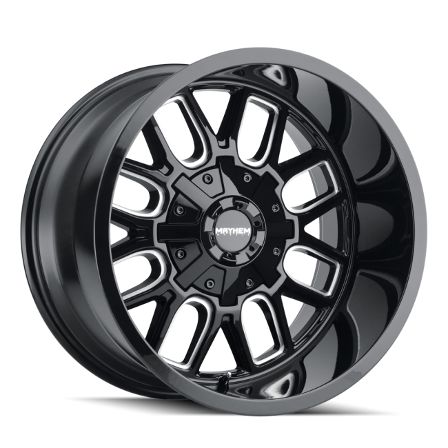 Mayhem Cogent 8107 Black 17x9 8-165.1mm mm