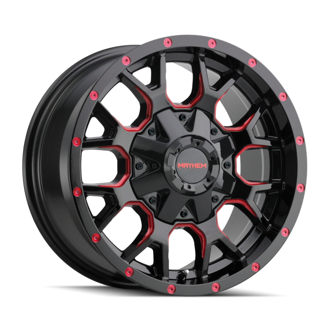 Warrior Warrior 8015 Black 17x9 8-165.1mm mm