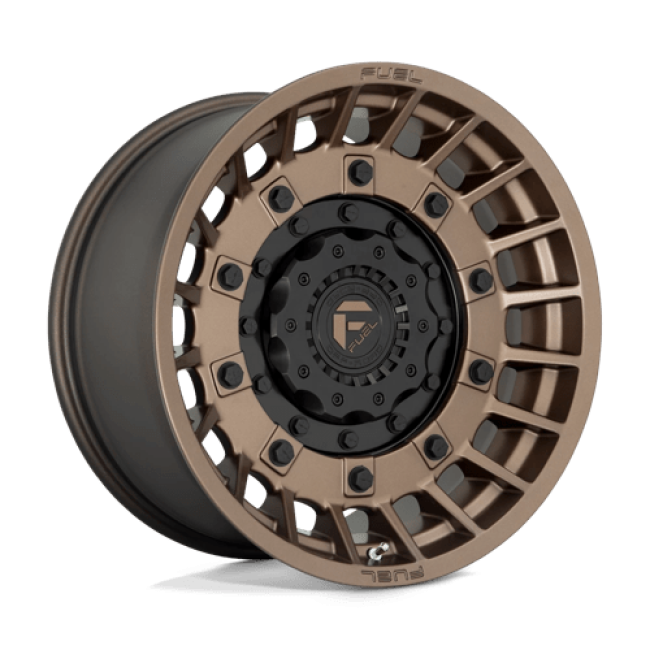 Fuel 1pc D725 Militia Matte Bronze & Black 20x10 (-18) 5x114.3/5x127
