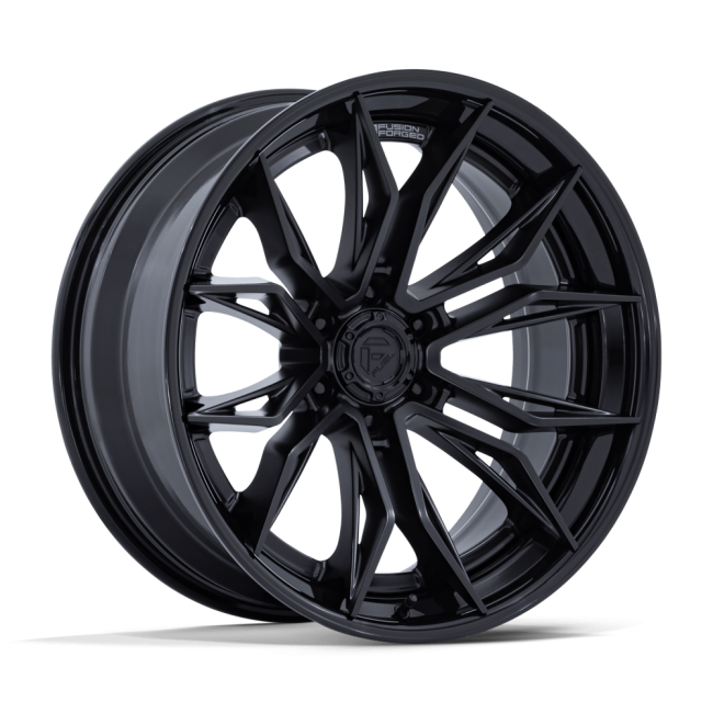 Fuel 1pc Fc404 Mutiny Matte Black W/ Gloss Black Lip 20x9 (+1) 6x139.7