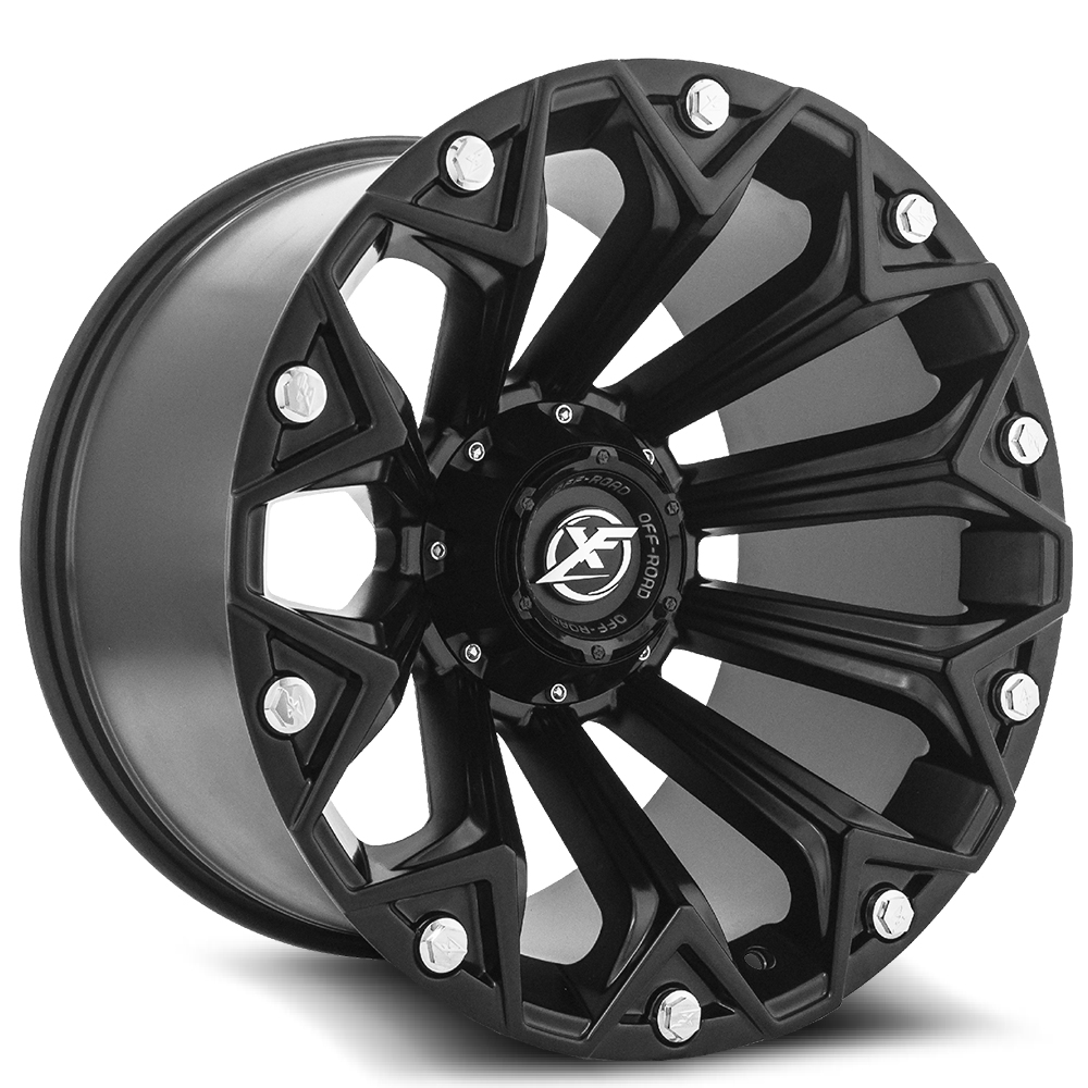 XF Offroad  XF-212  Satin Black  20x9  (-12)  5x139.7/5x150