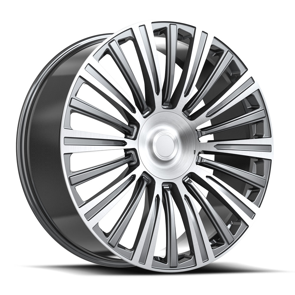 O.e. Revolution Cad-35 Gunmetal & Machined 22x9 (+31) 6x139.7