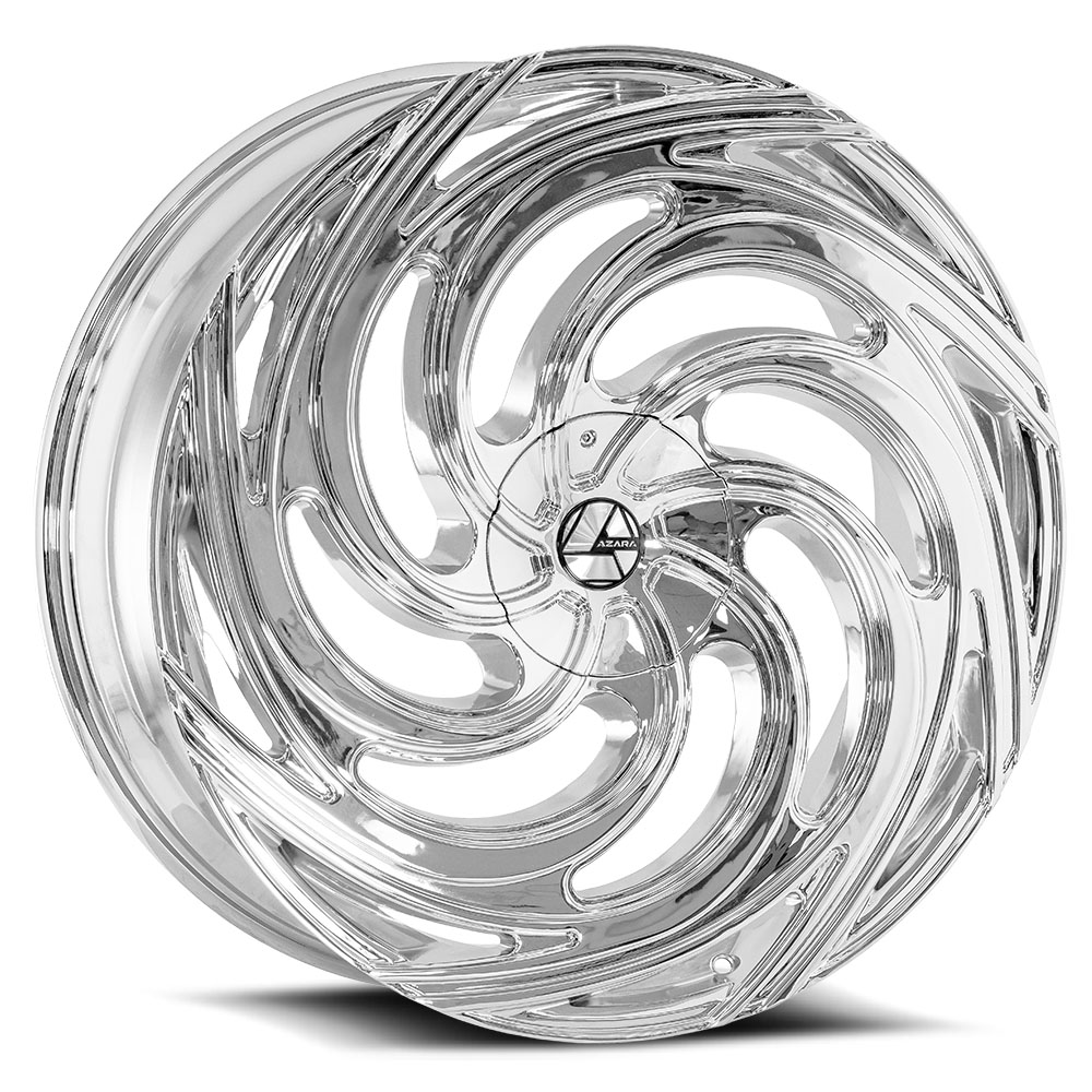 Azara Aza-519 Chrome 28x9.5 (+15) Blank 5x/6x