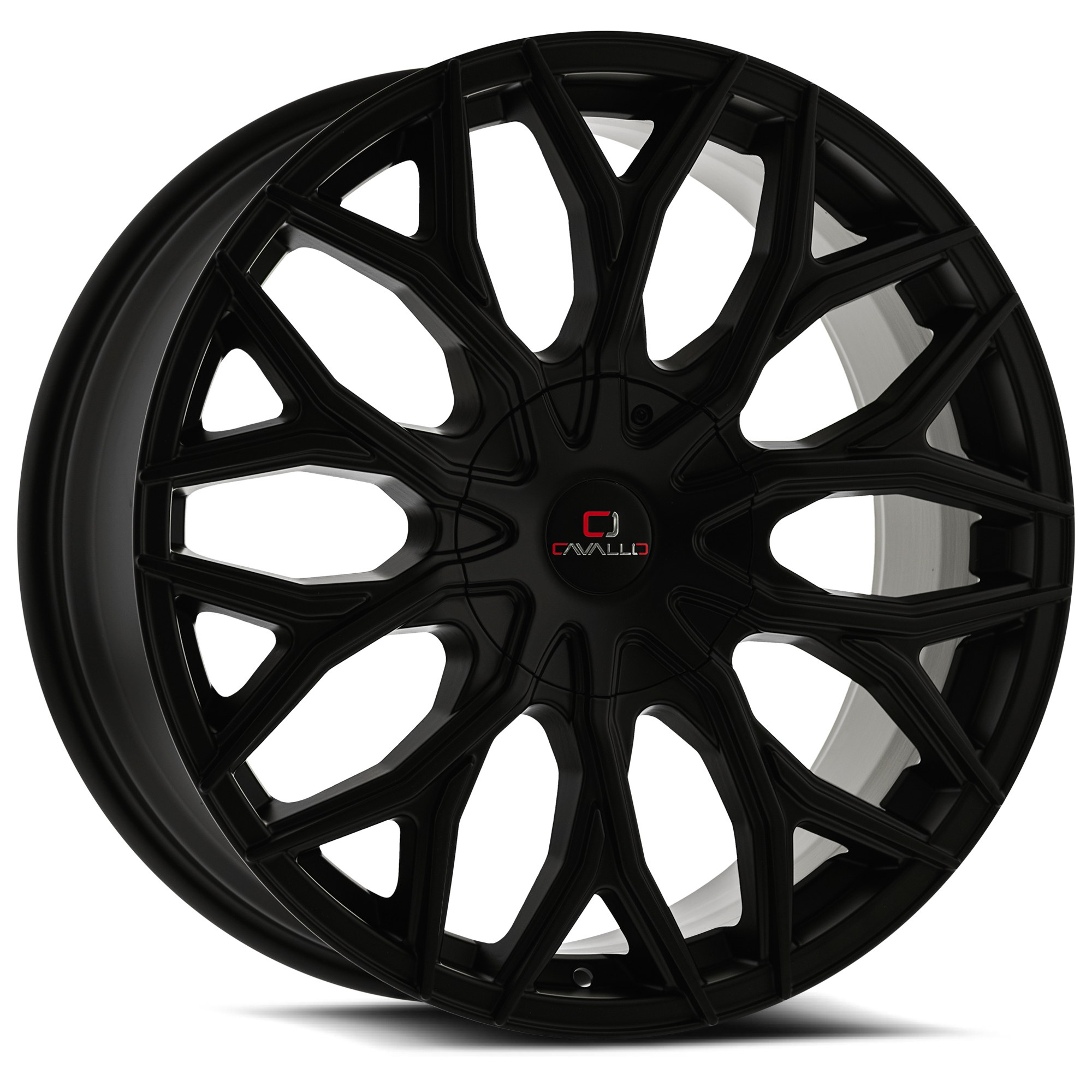 Cavallo Clv-37 Matte Black Machined Dark Bronze 20x8.5 (+15) 6x114.3