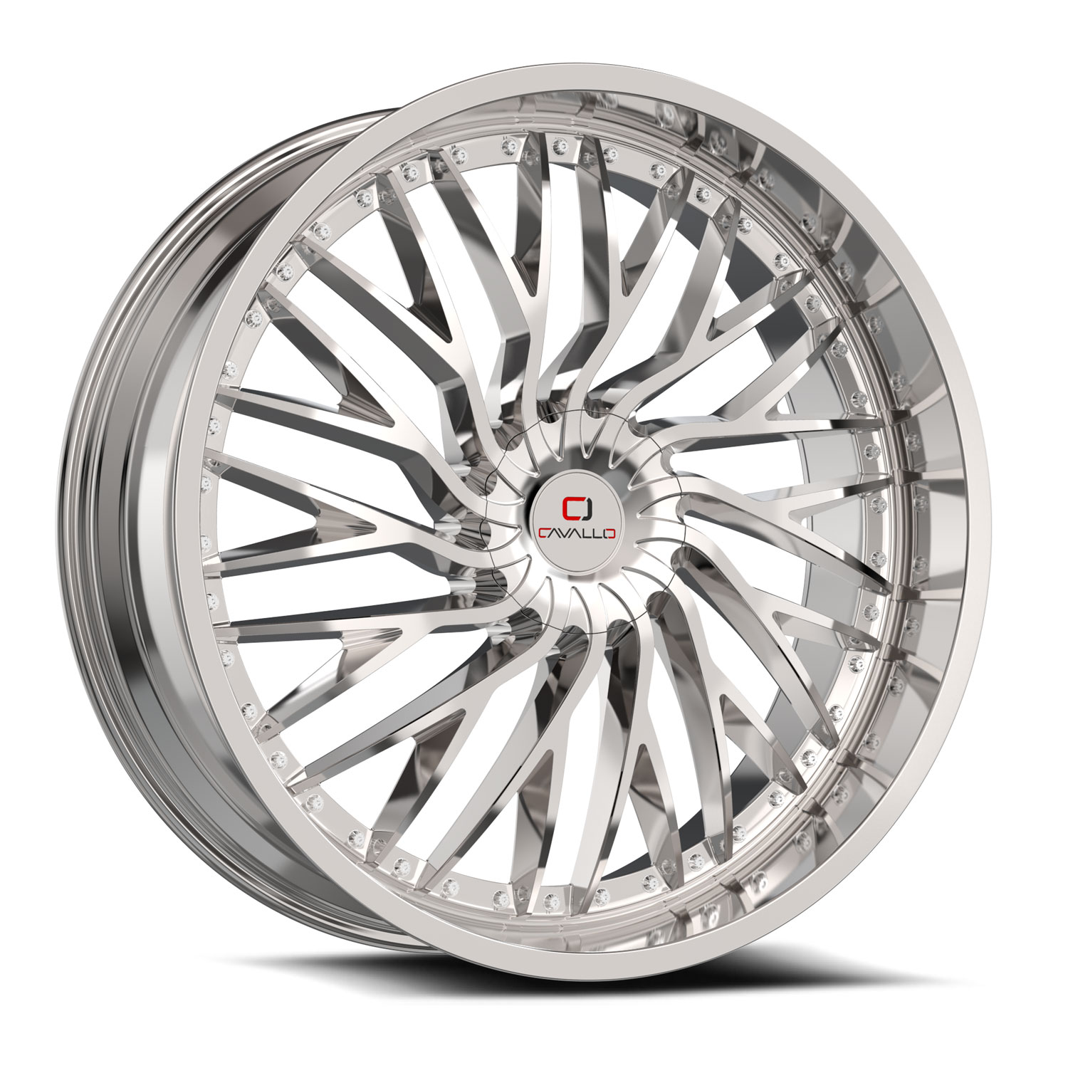 Cavallo CLV-43 Nano Chrome 18x8 (+35)5x100