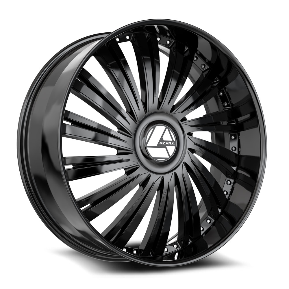 Azara AZX-102 Gloss Black 24x9 (+15)Blank 5x