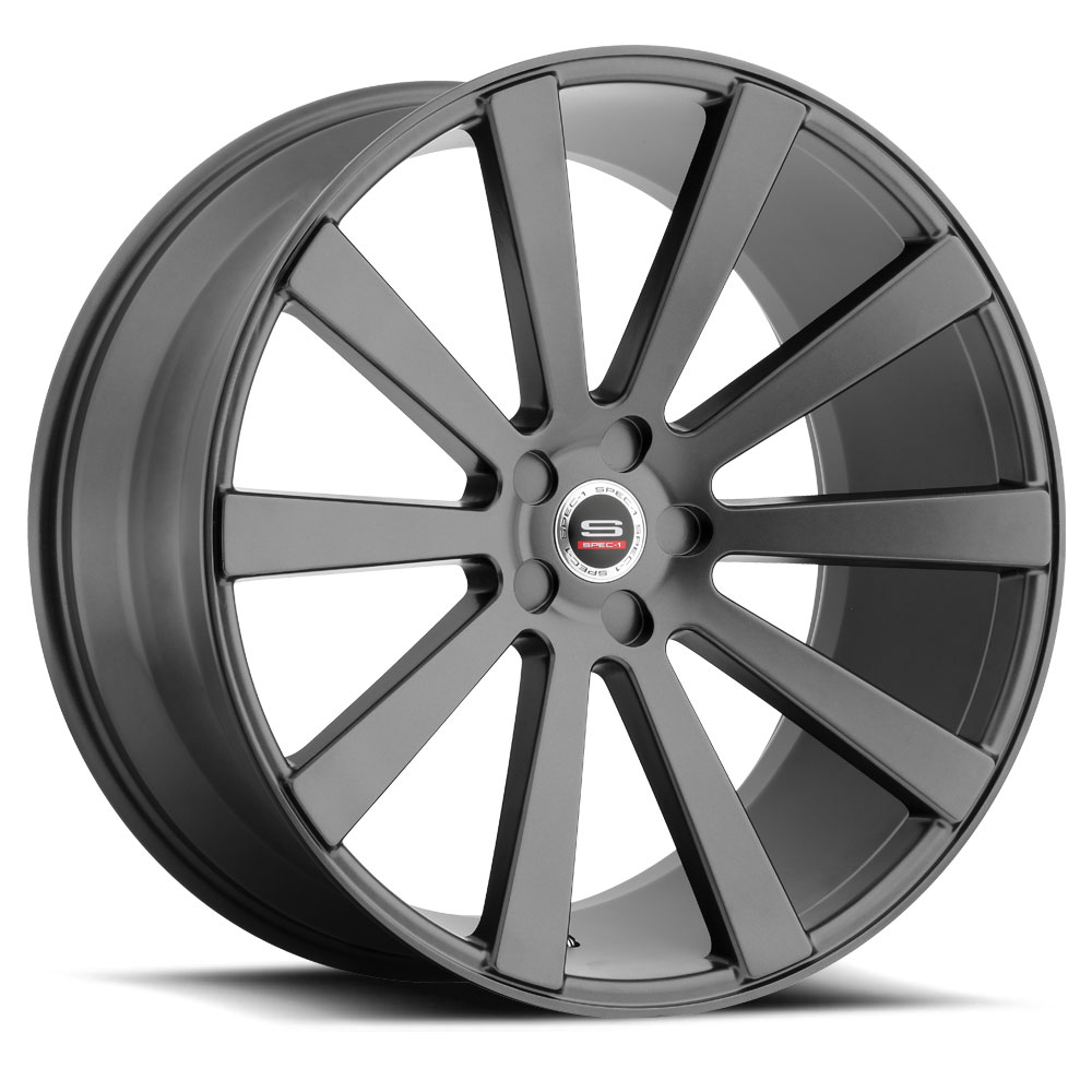 Spec-1 Spl-002 Titanium 22x10.5 (+42) Blank 5x