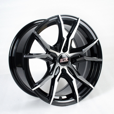 Str Black Machine Face Str532bmf 15x7 (30) 4-100