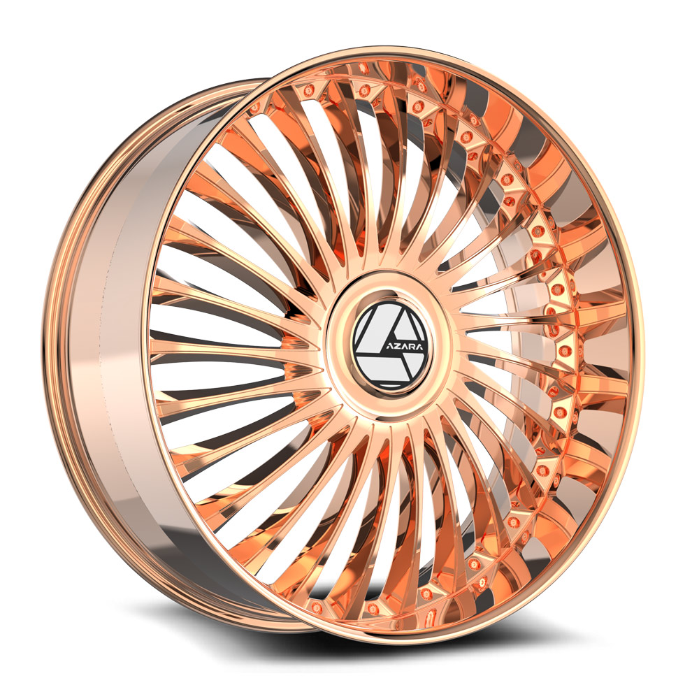 Azara AZX-103 Nano Gold 22x9.5 (+15)Blank 5x