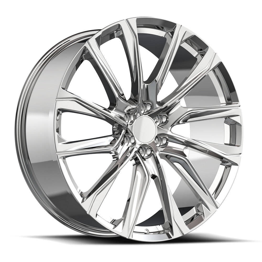 O.e. Revolution Cad-34 Nano Chrome 22x9 (+31) 6x139.7