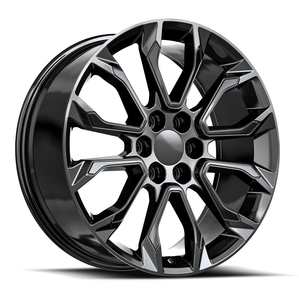 O.e. Revolution G-38 Gloss Black 22x9 (+31) 6x139.7