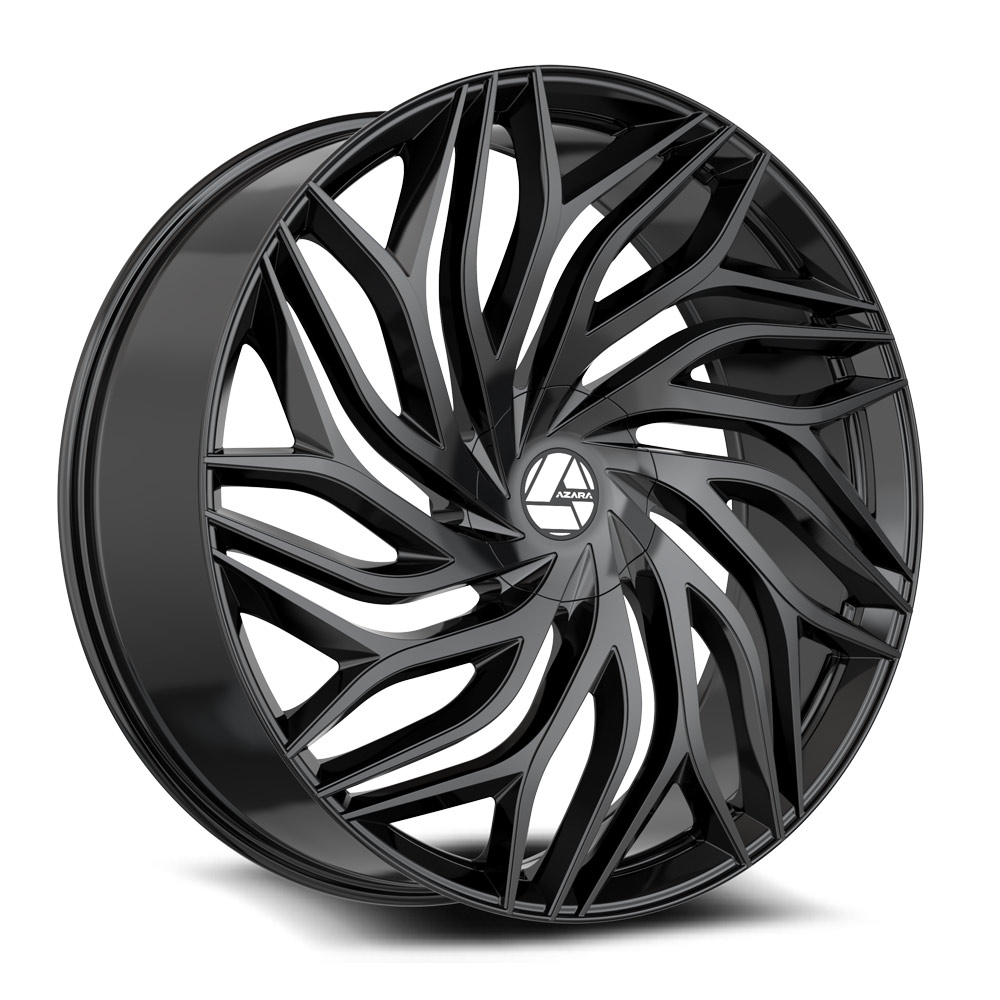 Azara Aza-537 Gloss Black 22x9.5 (+22) 6x135