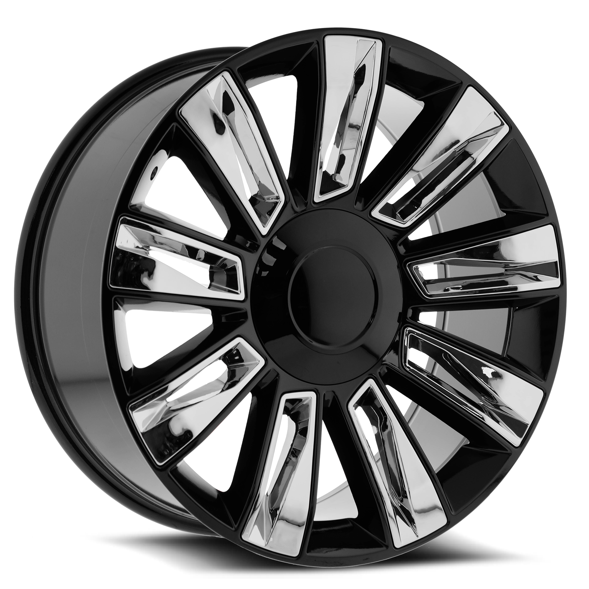 O.e. Revolution D-06 Gloss Black 24x10 (+31) 6x139.7