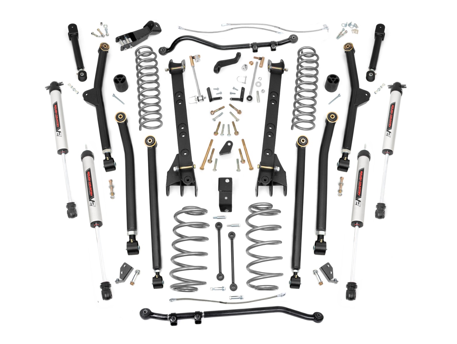 6 Inch Lift Kit | Long Arm | V2 | Jeep Wrangler TJ 4WD (1997-2006)