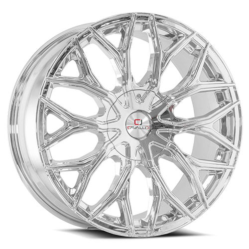 Cavallo CLV-37 Nano Chrome 20x8.5 (+20)6x135