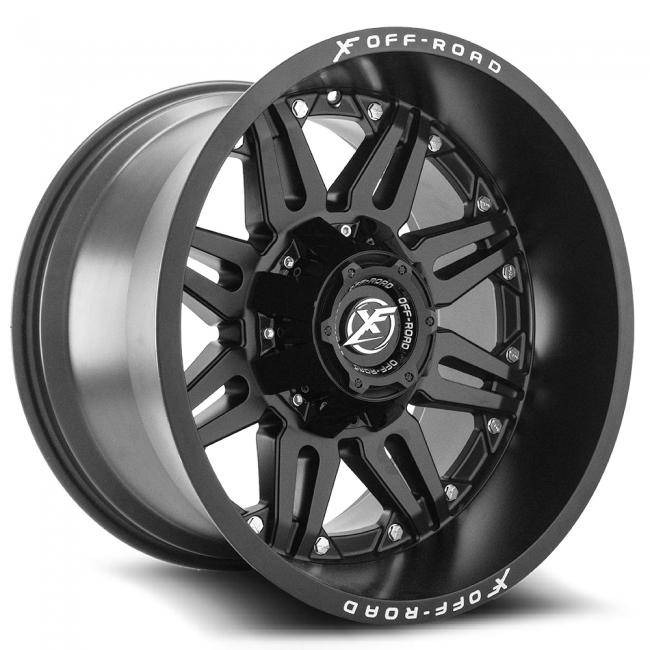 Xf Off-road Xf-204 17x9 5x127 5x139.7 +12 Cb 87.1 Matte Black