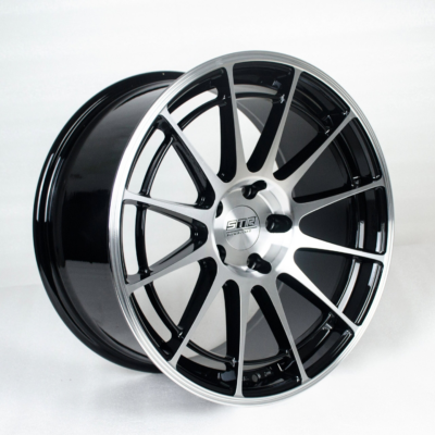 Str Black Machine Face Str525bmf 18x9 (30) Blank