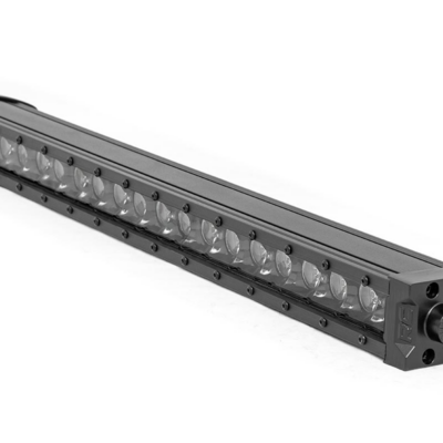 20 Inch CREE LED Light Bar Single Row Black Series w/Cool White DRL Rough Country