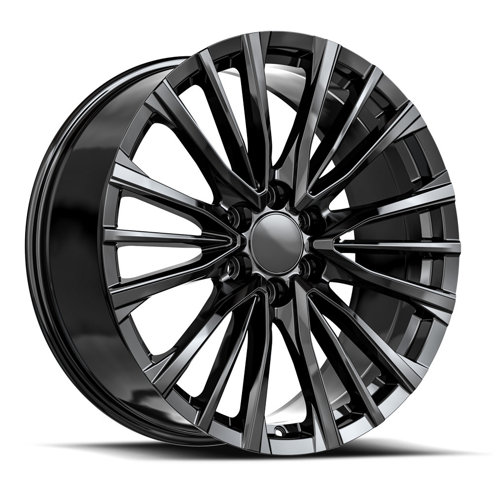 O.e. Revolution Cad-36 Gloss Black 22x9 (+31) 6x139.7